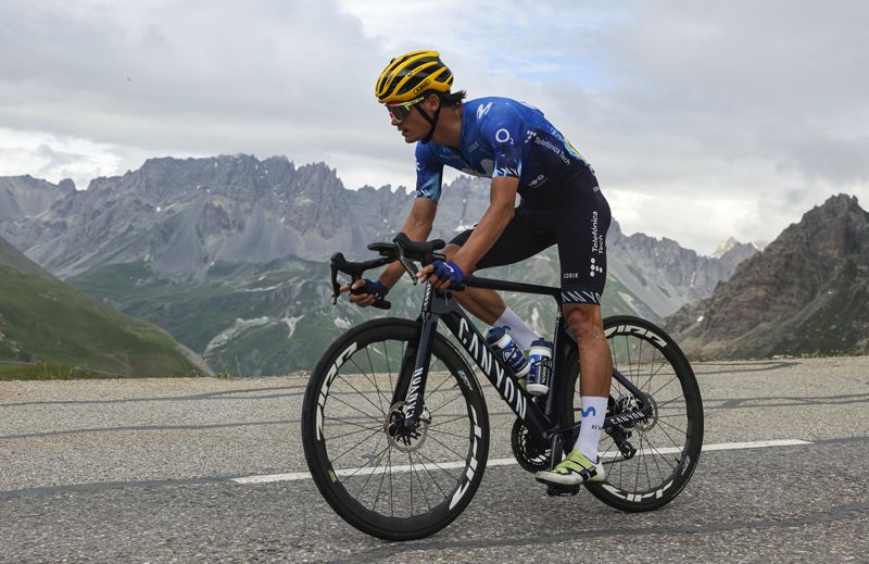 Javi Romo durante el pasado Tour de Francia