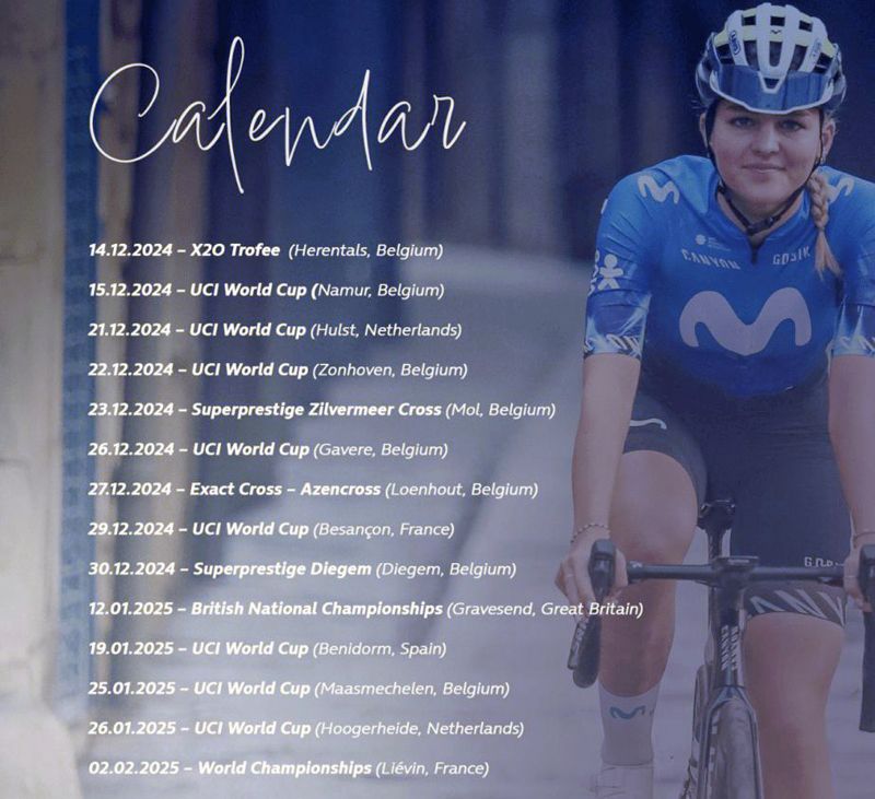 Calendario CX Cat Ferguson Calendario CX Cat Ferguson