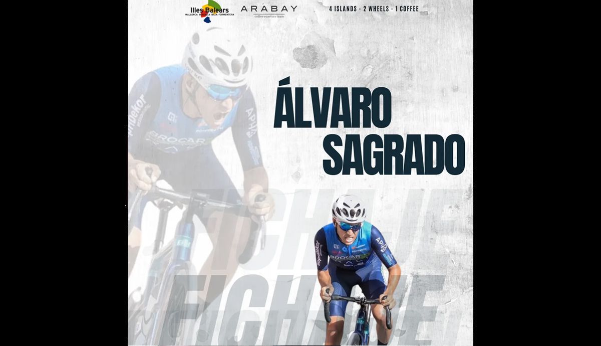 El mallorquín Álvaro Sagrado da el salto a profesionales con el Illes Balears - Arabay