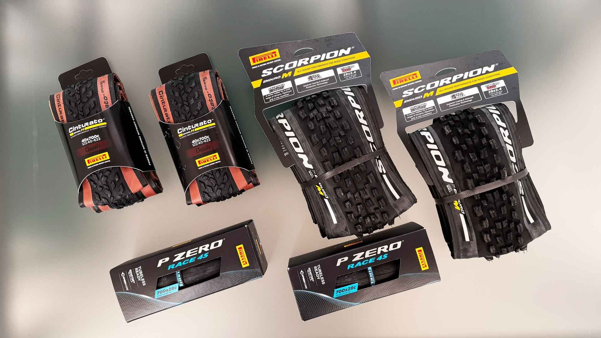 Gana todas estas cubiertas Pirelli
