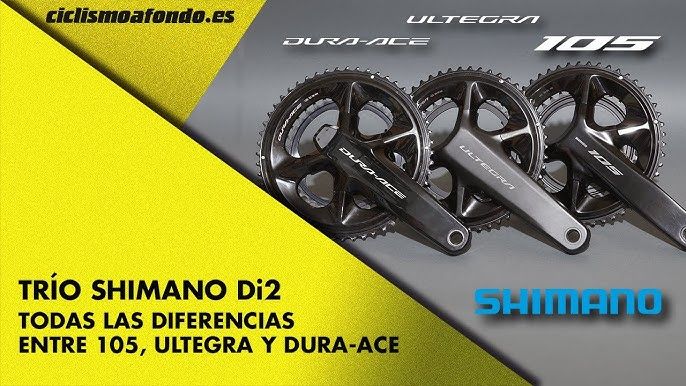 Comparativa grupos Shimano Di2.