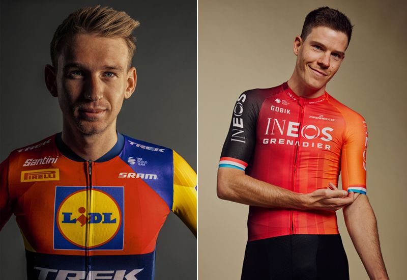 Lennard Kamna y Bob Jungels