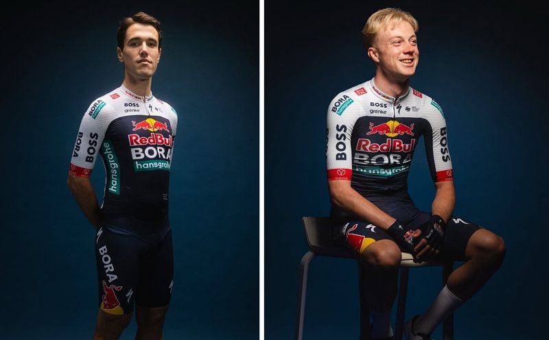 Oier Lazkano y Maxim van Gils