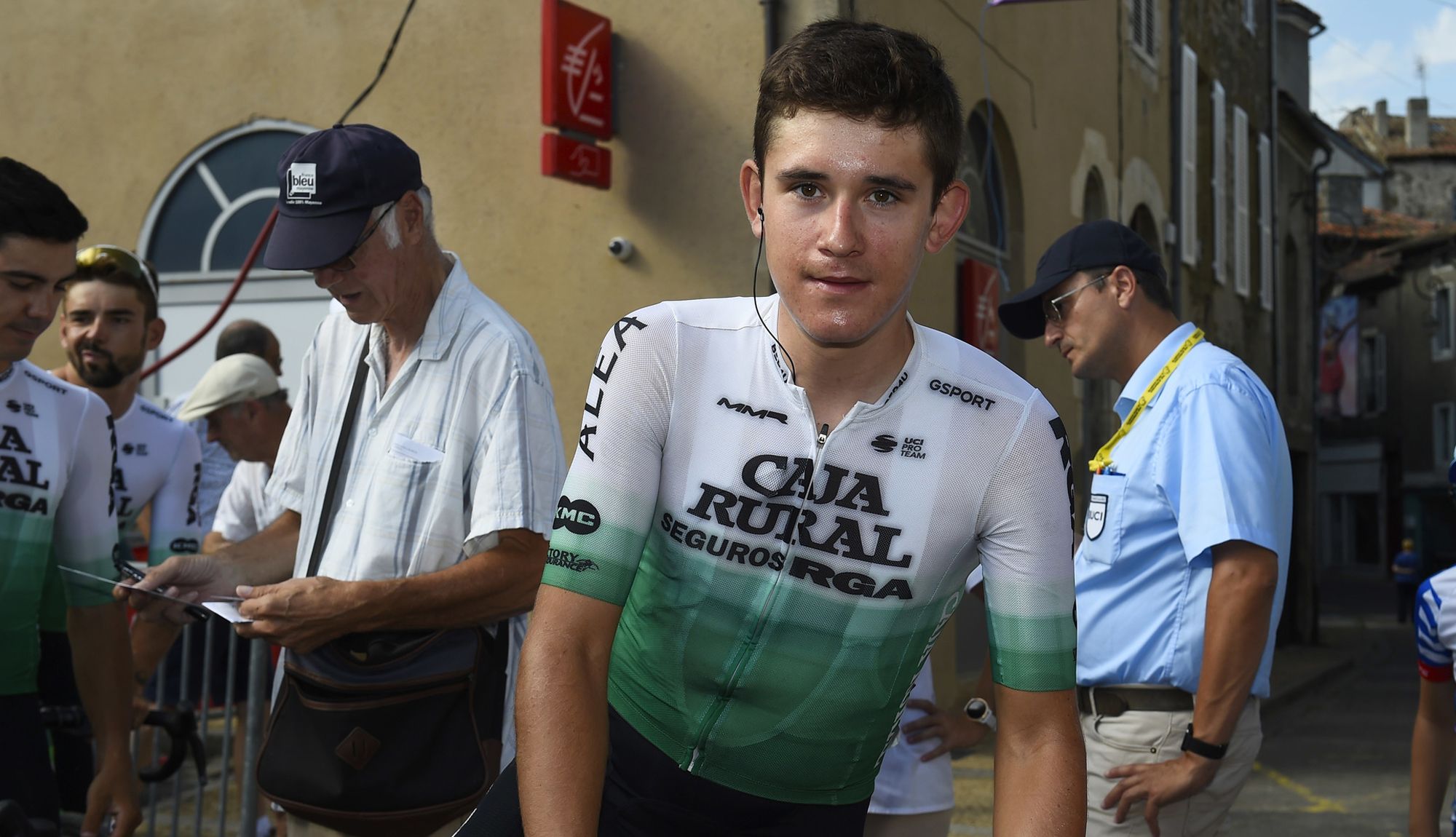 Josu Etxeberria en una imagen del Tour Poitou 2023. Foto: Tommaso Pelagalli (Sprint Cycling Agency)