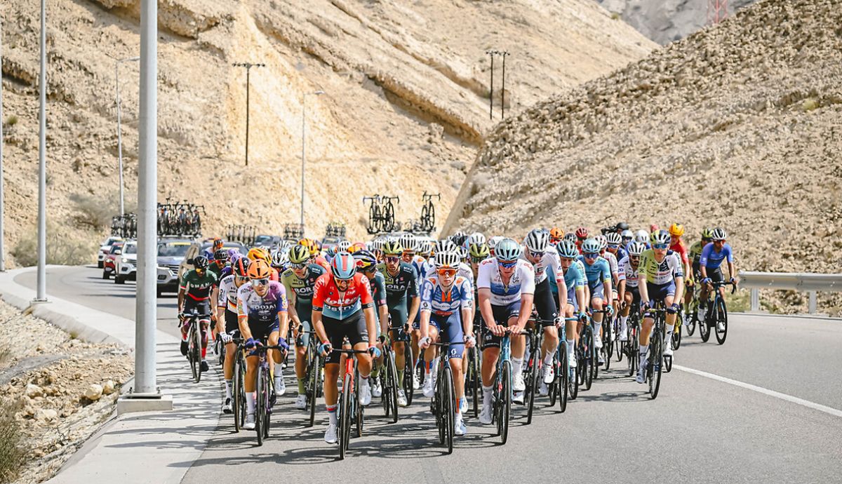 Una imagen del Tour de Omán 2024