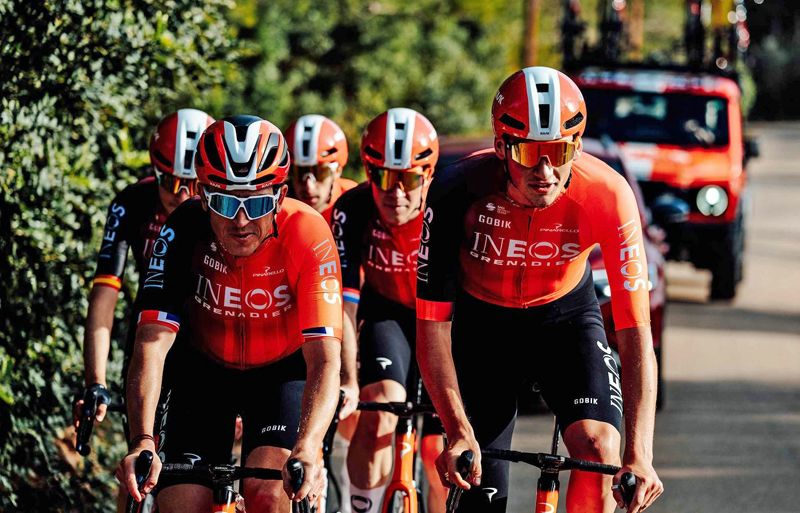 INEOS y KASK foto 2 INEOS y KASK foto 2