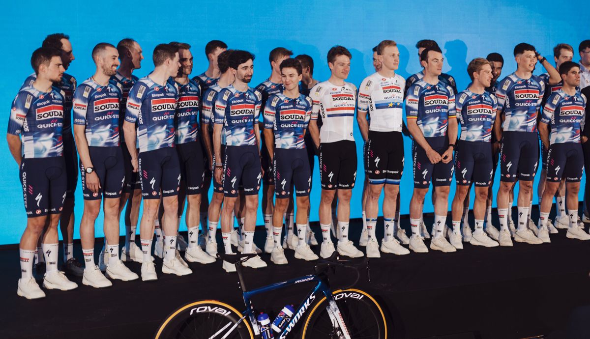 Puesta de largo del Soudal Quick-Step 2025 en Calpe
