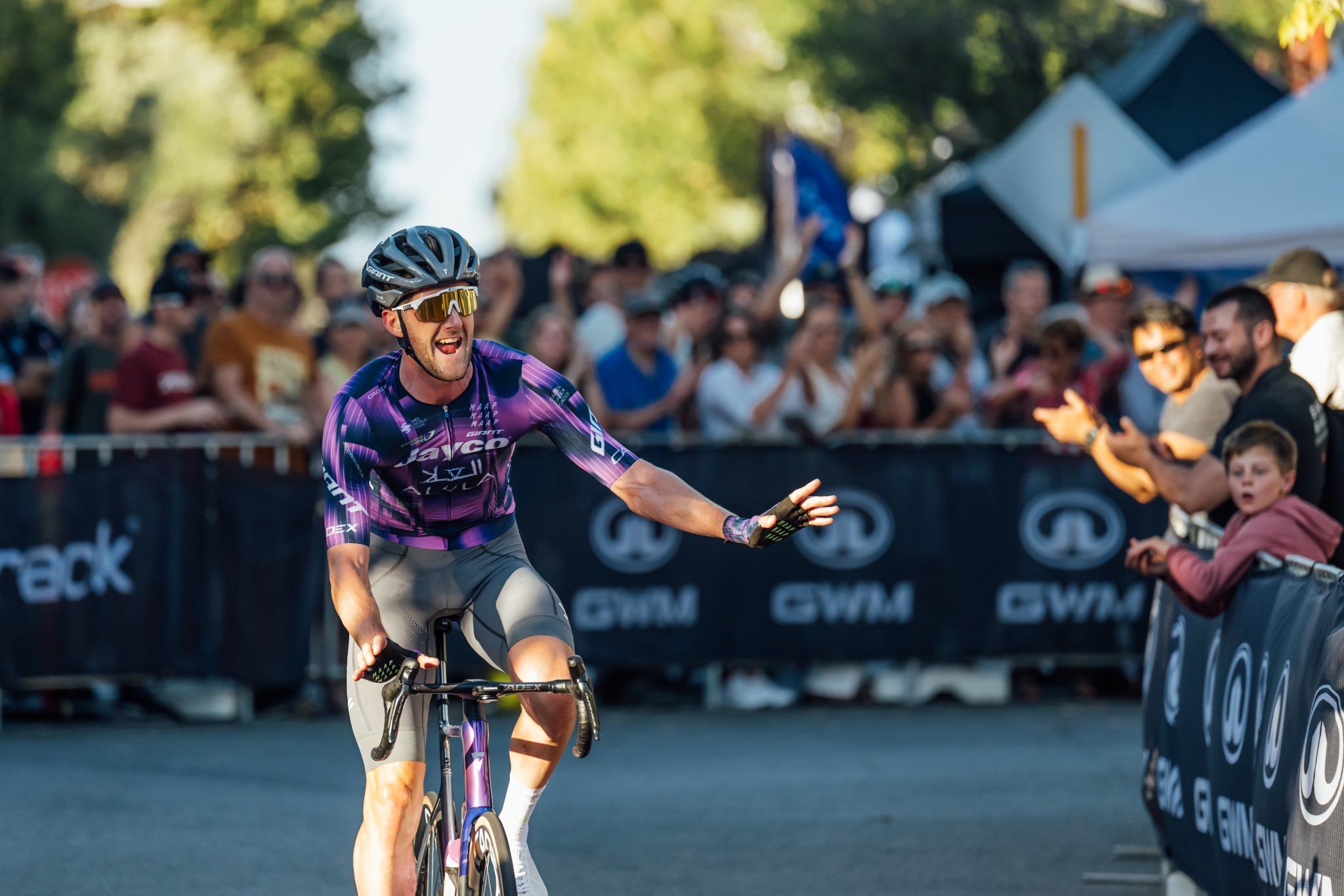 Durbridge  logra su segundo campeonato de Australia. Foto: Jayco AlUla