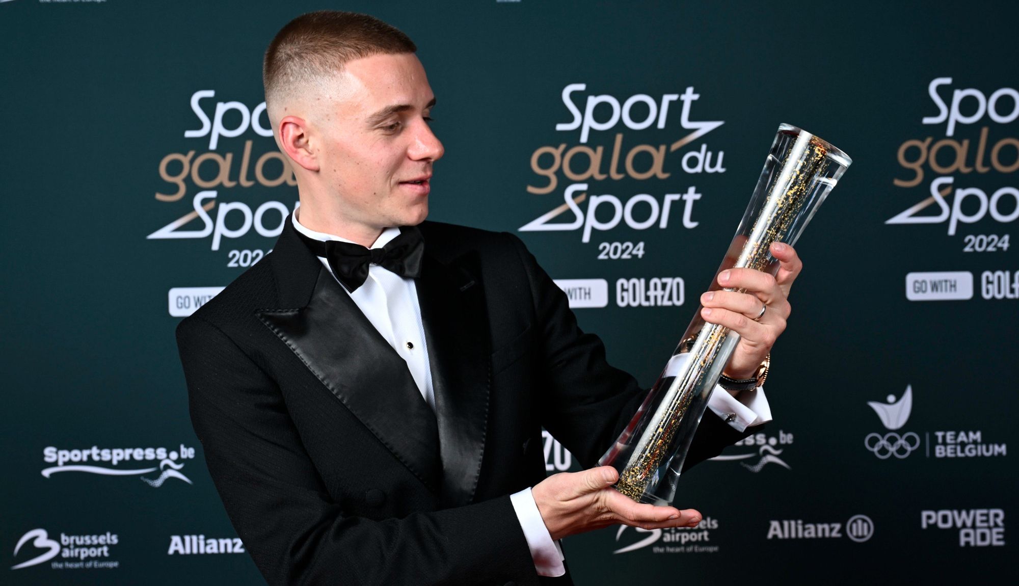 Evenepoel, nombrado Deportista Belga del Año por cuarta vez