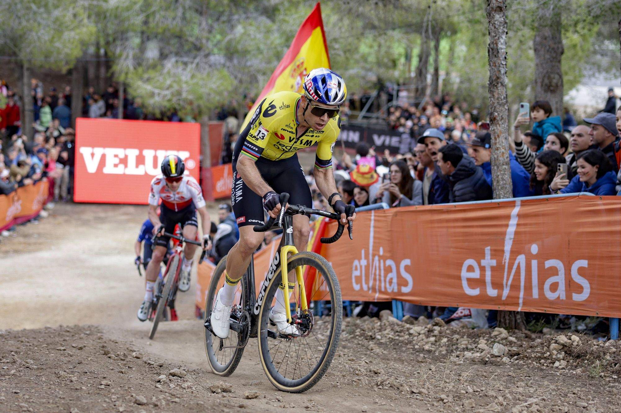 Van Aert venció en la edición del CX de Benidorm 2024. Sprint Cycling Agency 