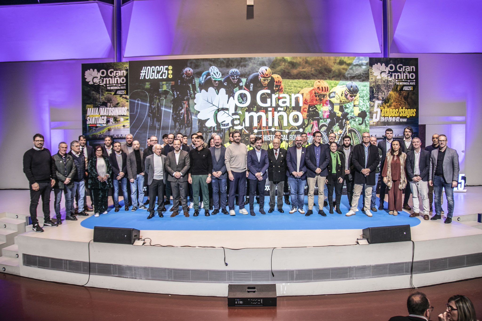 Presentación oficial O Gran Camiño 2025. Foto: O Gran Camiño