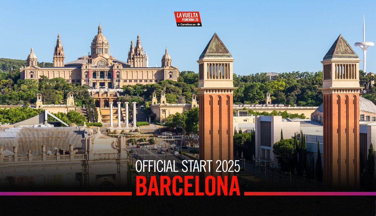 Barcelona acogerá la salida de La Vuelta femenina 2025