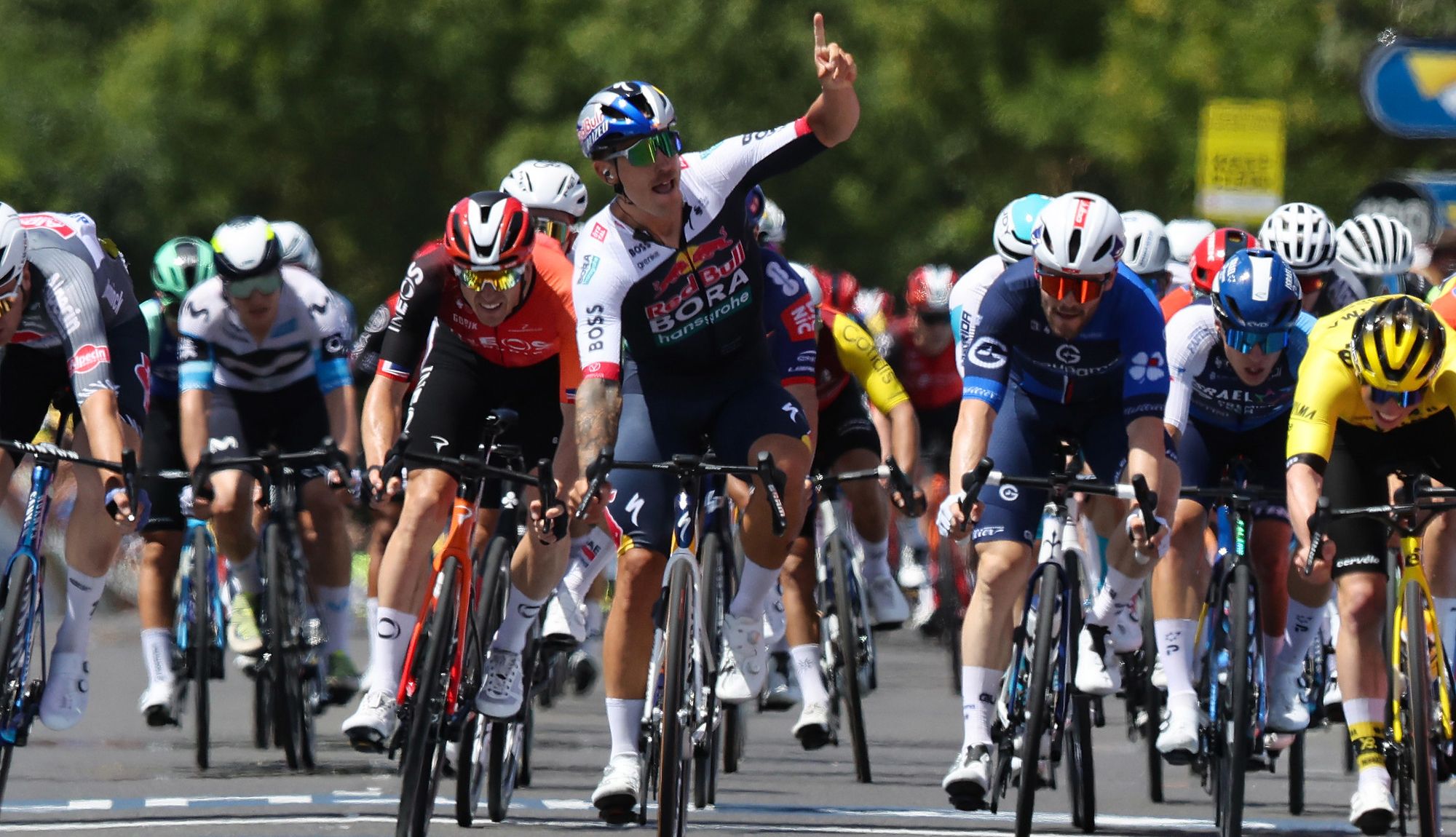 Sam Welsford golpea primero en el Tour Down Under