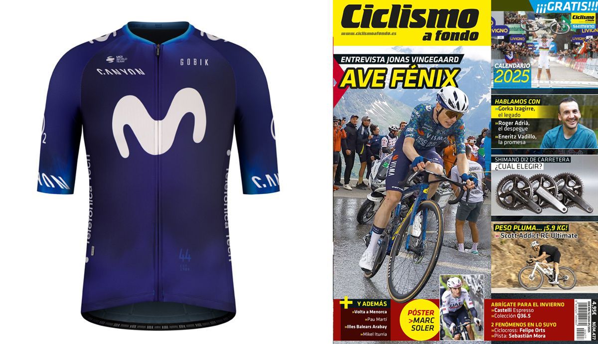 Consigue el maillot del Movistar Team 2024 con tu suscripción a Ciclismo a Fondo