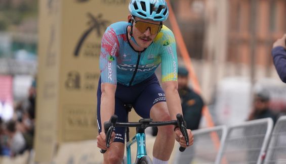 Christian Scaroni llegó a meta en segunda posición. Miguel Ena/Sprint Cycling Agency