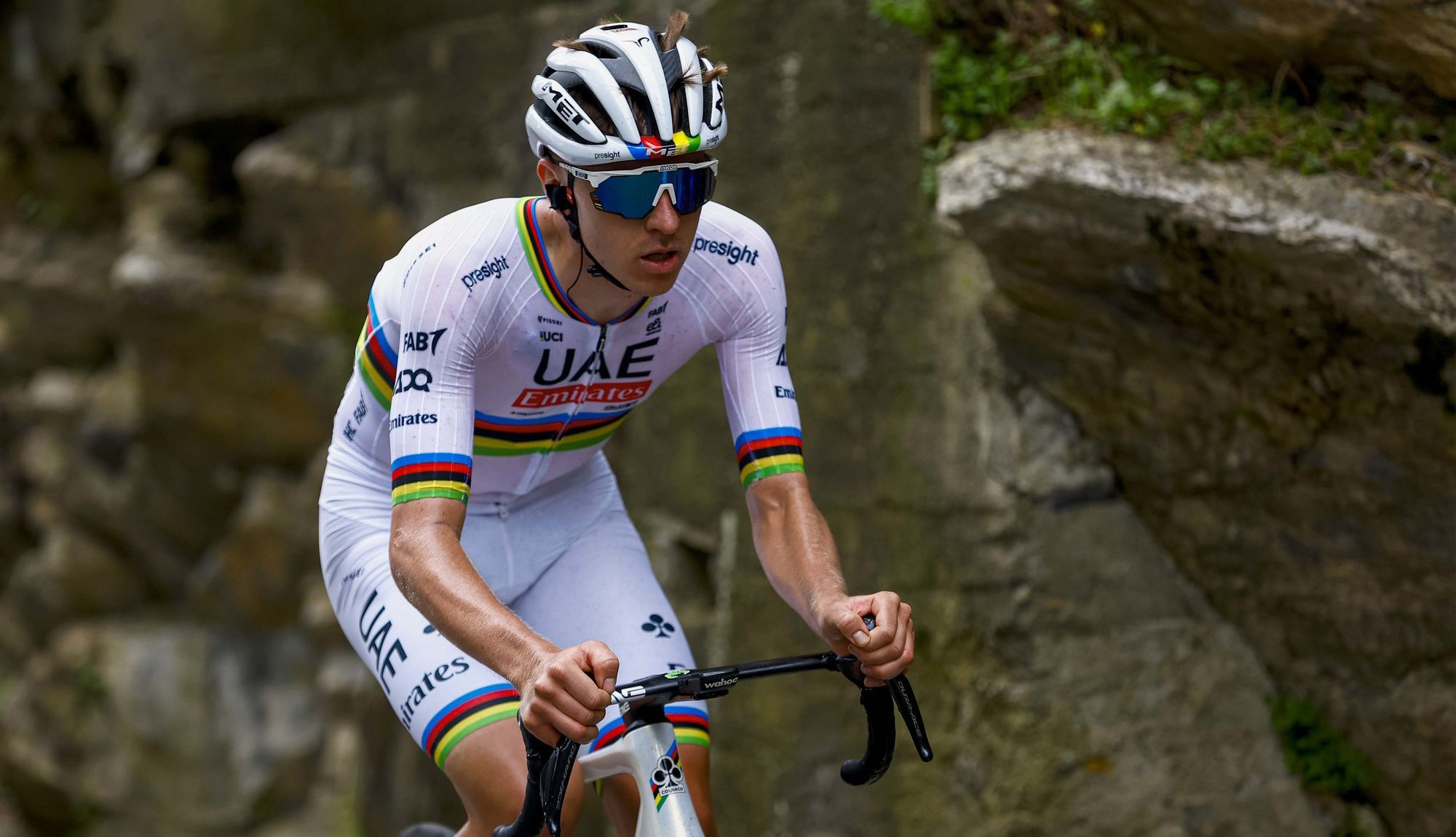 Tadej Pogacar hará su estreno competitivo en la temporada en el UAE Tour