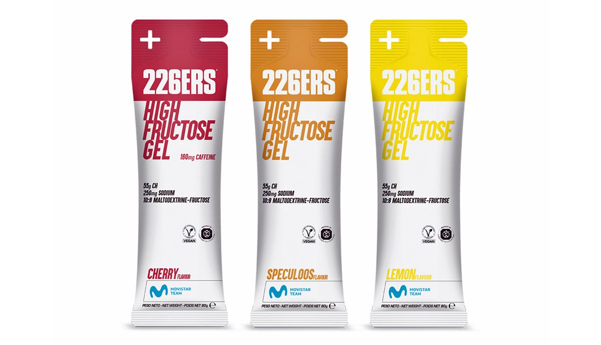 Nuevos sabores en los geles High Fructose de 226ers