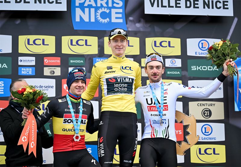 Jorgenson, Evenepoel y McNulty conformaron el podio de la pasada edición Jorgenson, Evenepoel y McNulty conformaron el podio de la pasada edición