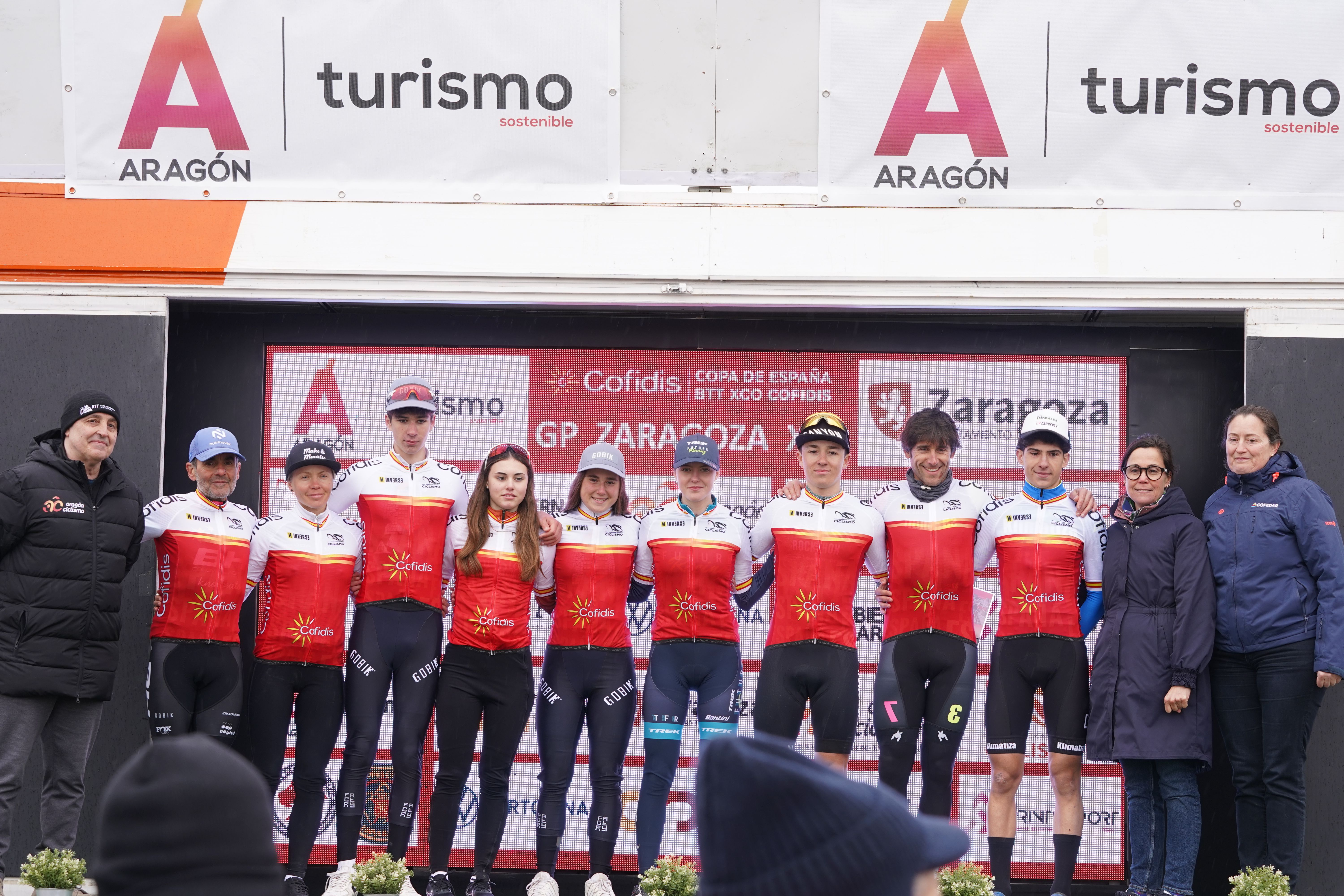 Los líderes de la Copa de España tras el GP Zaragoza XCO.