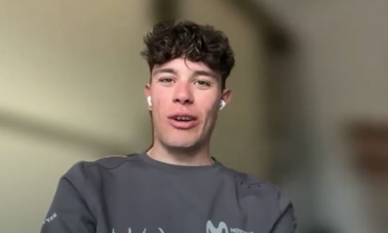 Iván Romeo en un momento de la entrevista