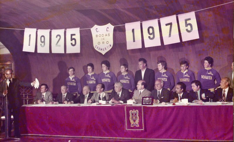 Celebración del 50 aniversario del Club Ciclista Chamartín