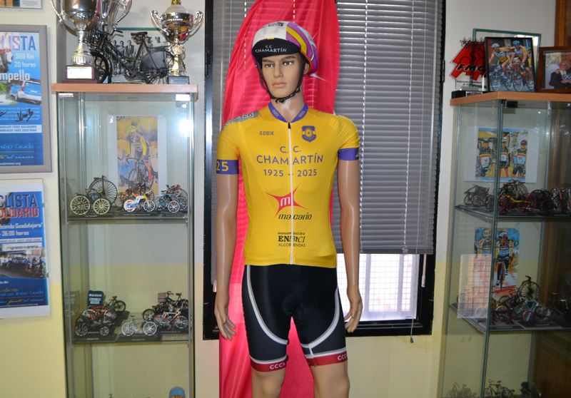 Maillot del Club Ciclista Chamartín en la temporada de su centenario