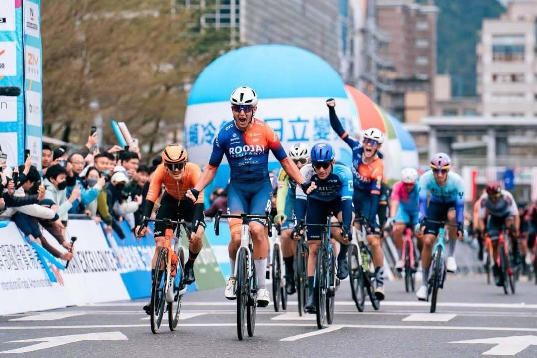 Blake Quick asalta Taipéi y se convierte en el primer líder del Tour de Taiwán.