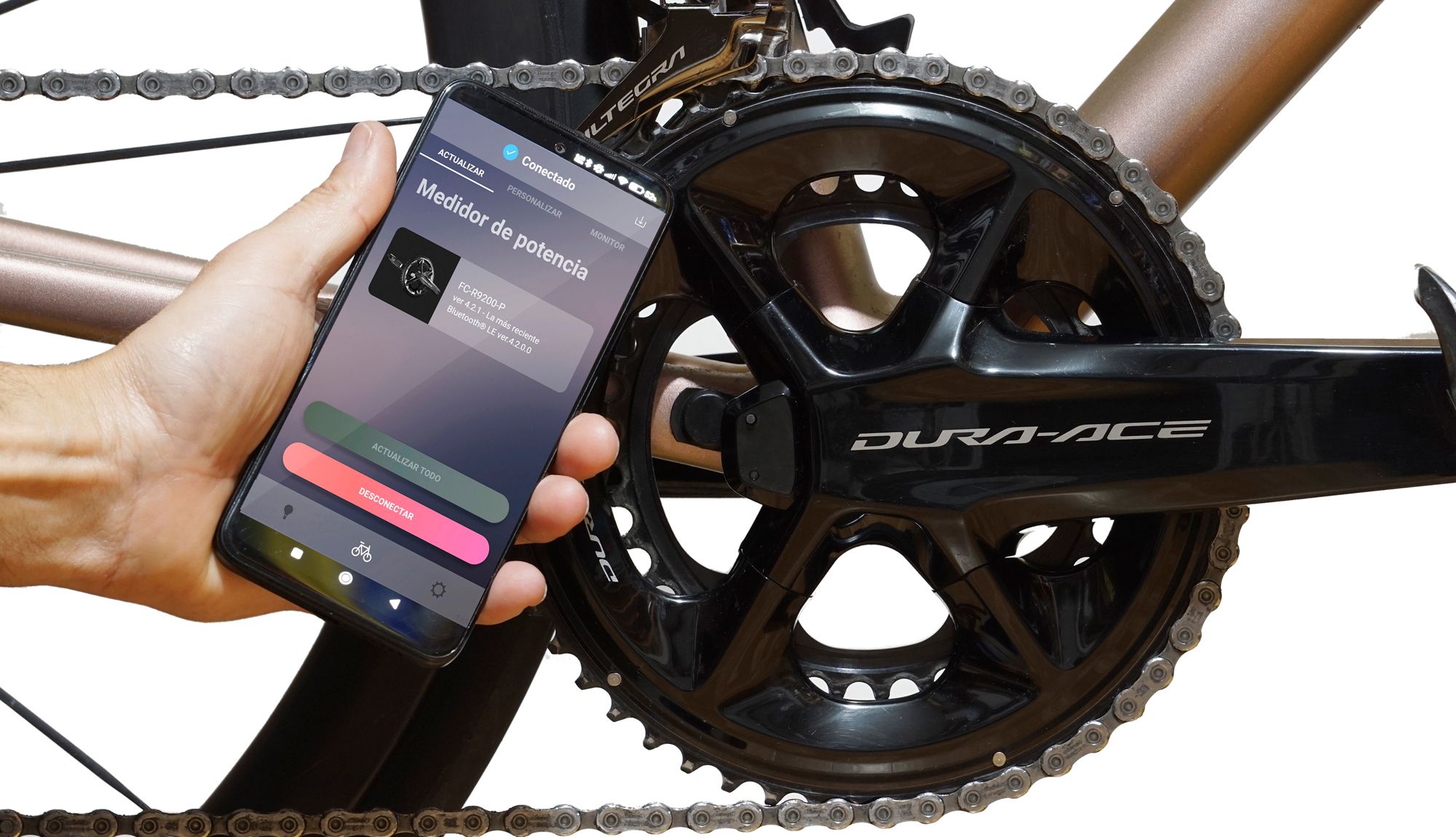 Cómo configurar un potenciómetro Shimano