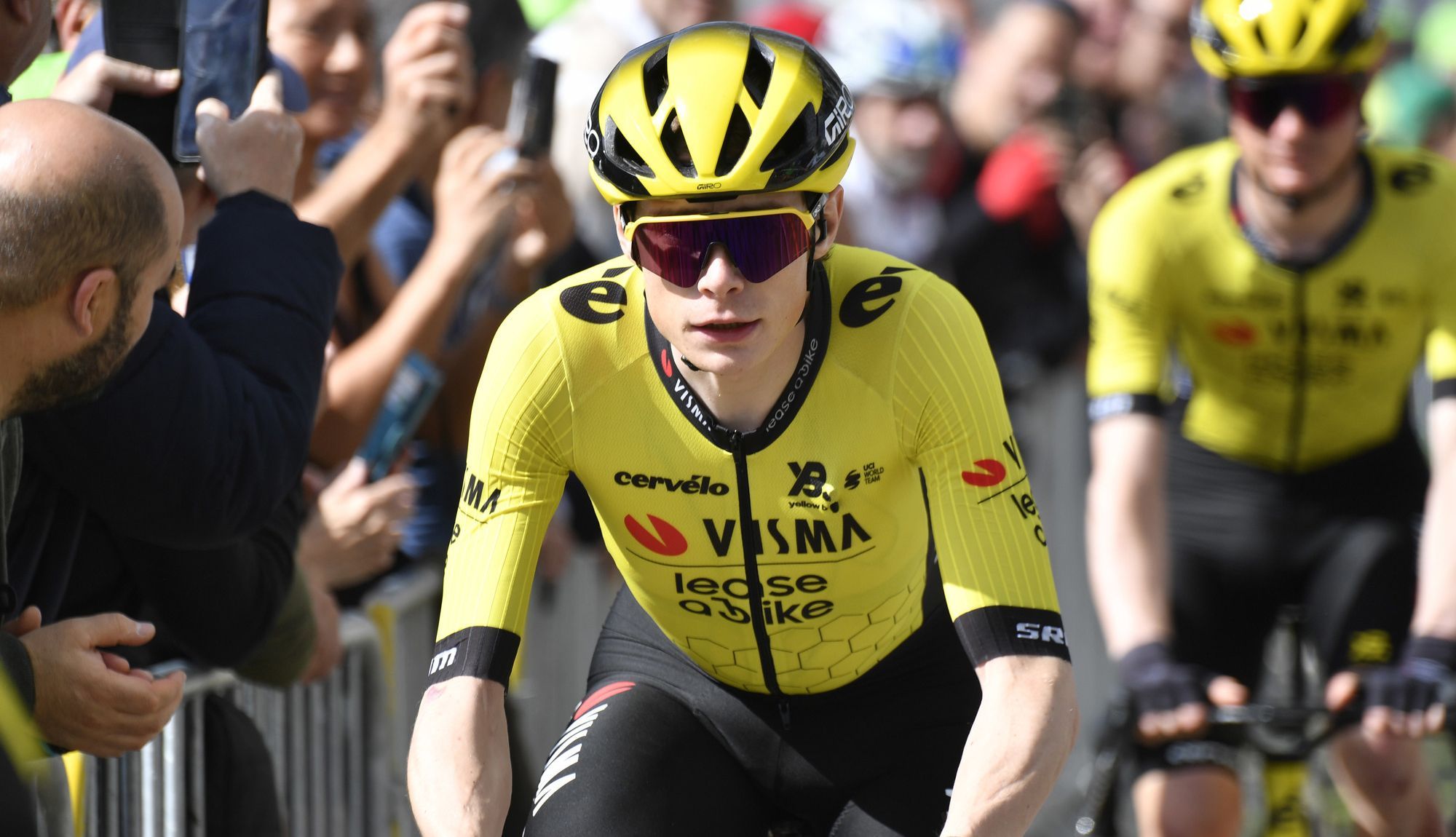 Vingegaard no correrá la Volta a Catalunya tras su caída en París-Niza