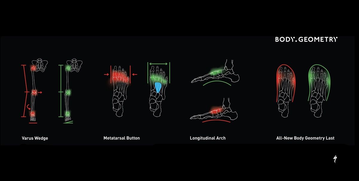 Body Geometry se fundamenta en cuatro aspectos ergonomícos Body Geometry se fundamenta en cuatro aspectos ergonomícos