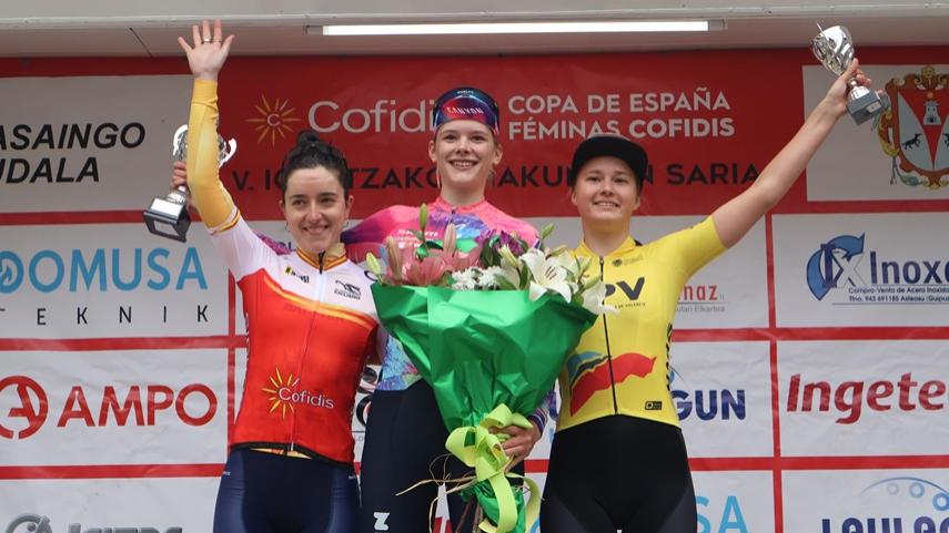 Joelle Amelie Messemer domina en Beasain y Eukene Larrarte es la nueva líder de la Copa de España.