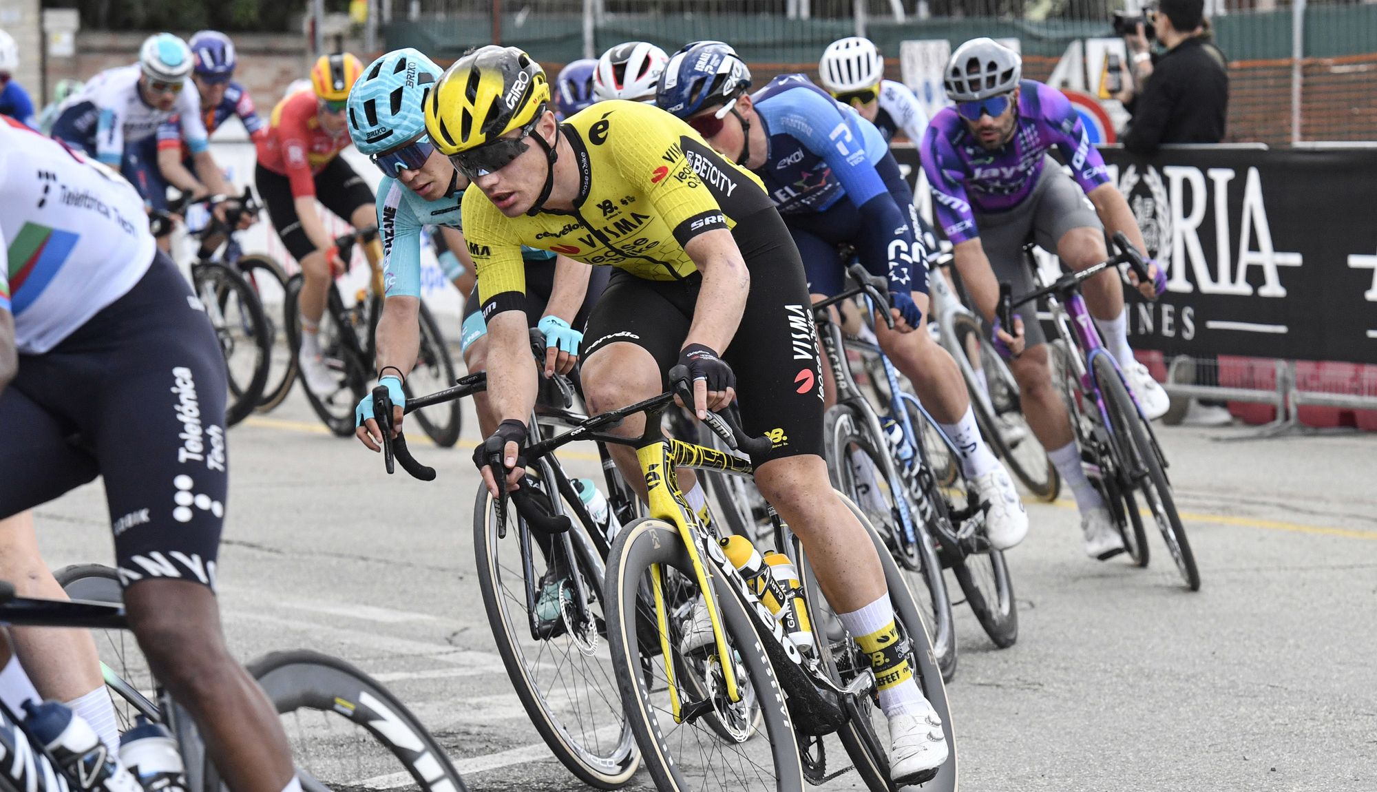 Olav Kooij en una imagen de la pasada Tirreno-Adriático