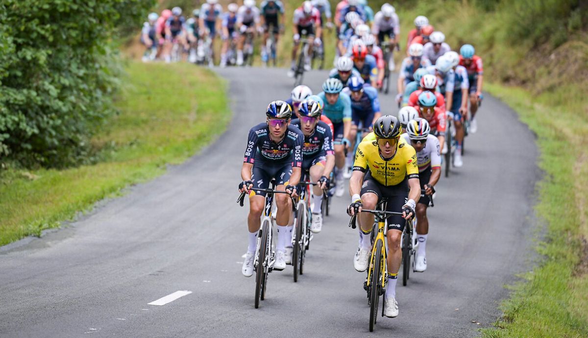 Una imagen del pelotón durante la pasada Vuelta a España