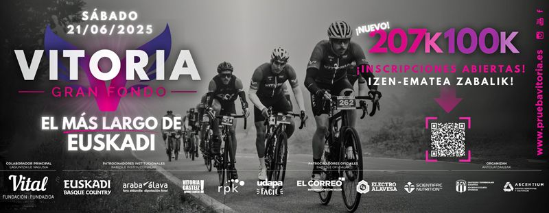 Prueba cicloturista gran fondo vitoria 2025 ciclismo a fondo 1