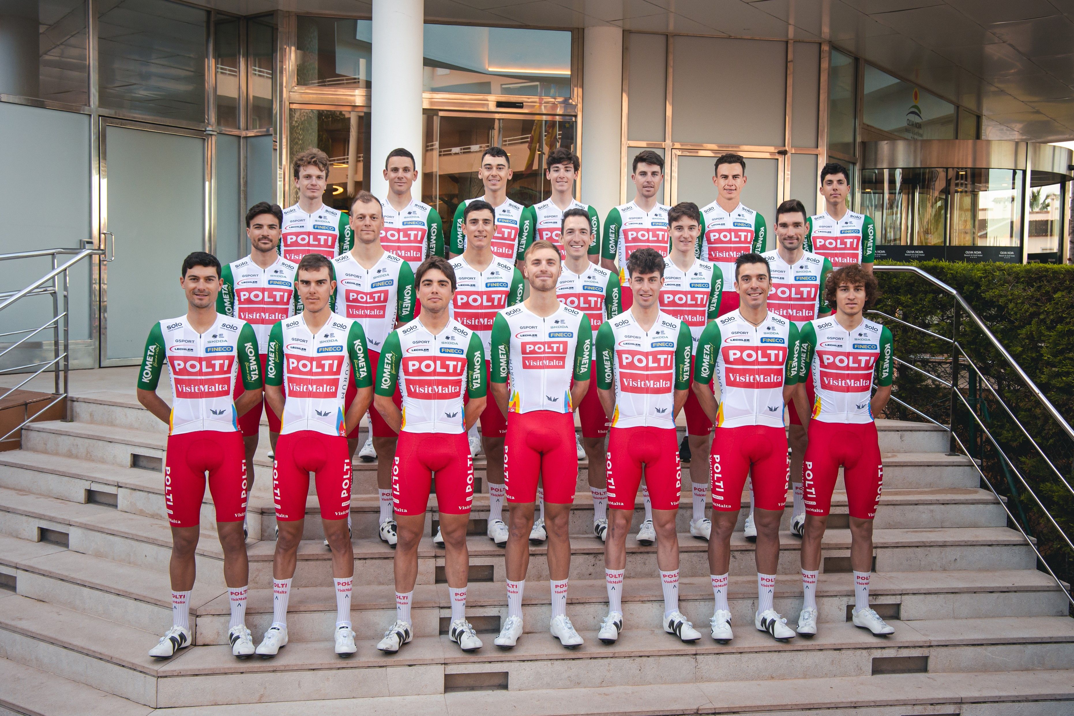Plantilla del Team Polti VisitMalta