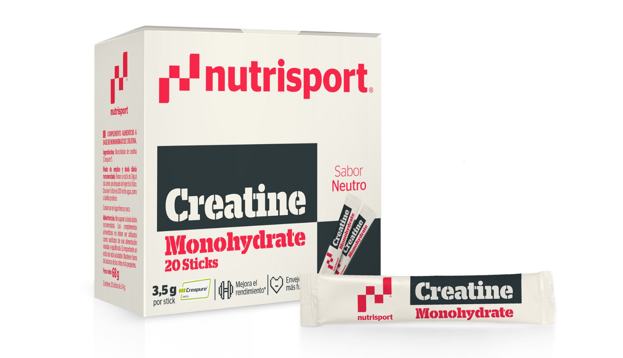 Nueva gama de productos Nutrisport con creatina