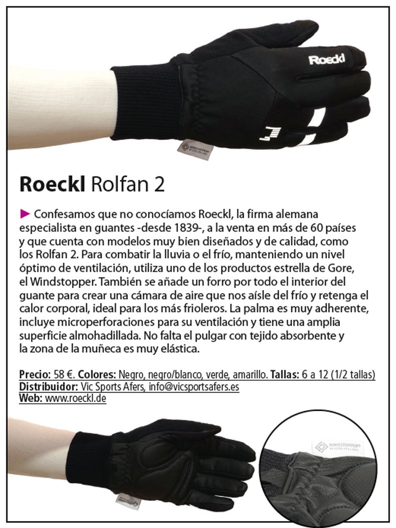 12 Roeckl guantes