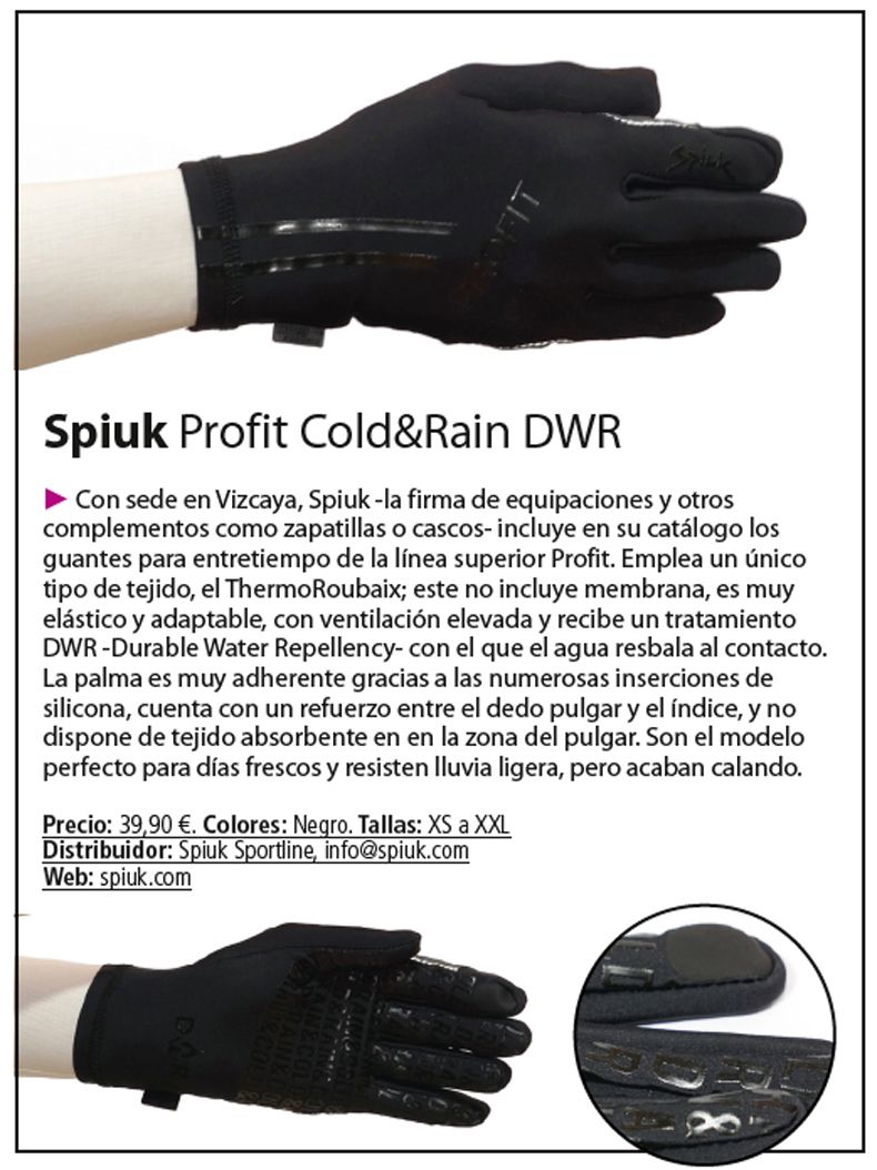 17 Spiuk guantes