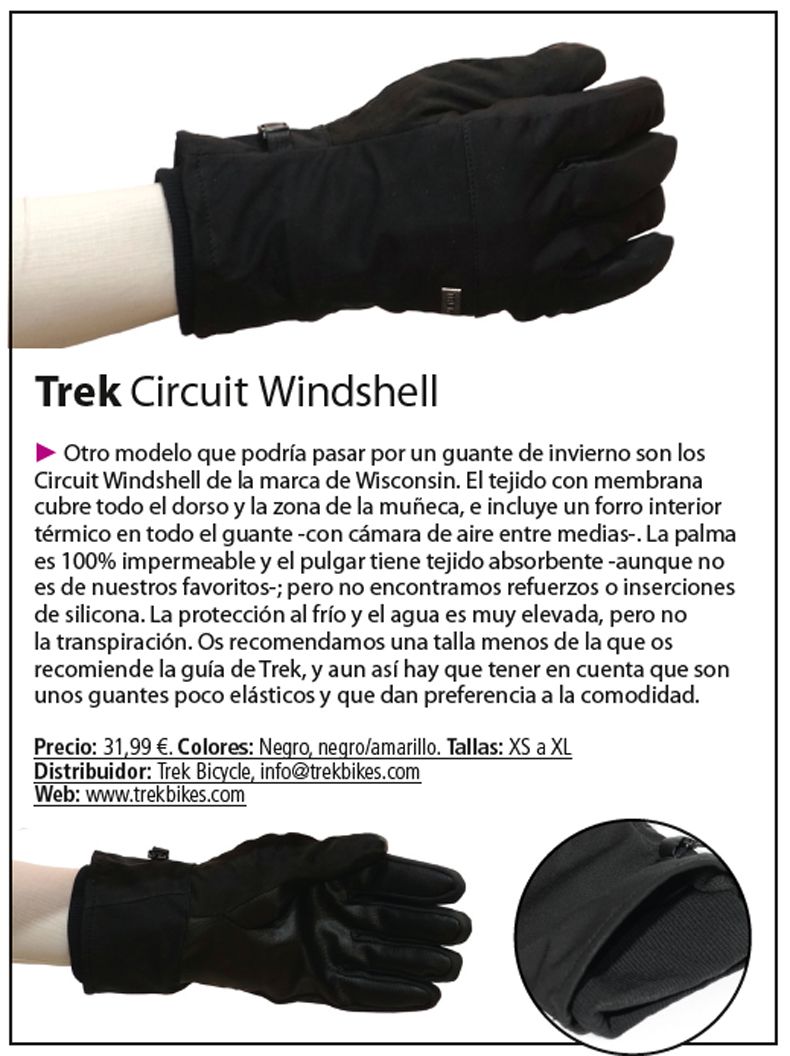 19 Trek guantes