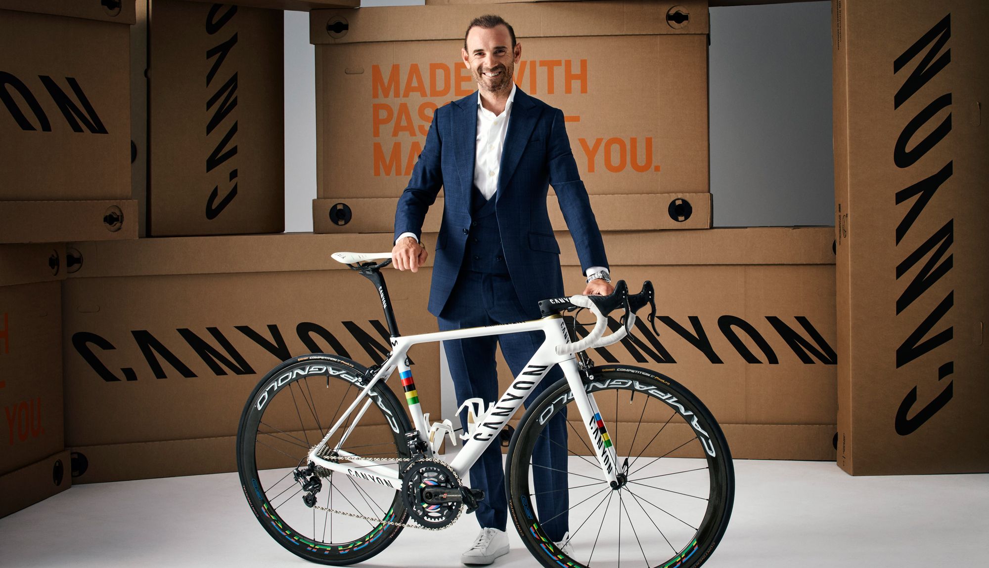 Canyon y Alejandro Valverde seguirán juntos tras más de una década de colaboración