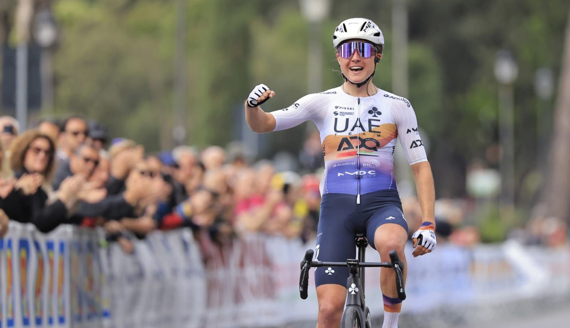 Paula Blasi estrena su palmarés profesional en el Gran Premio Della Liberazione Donne