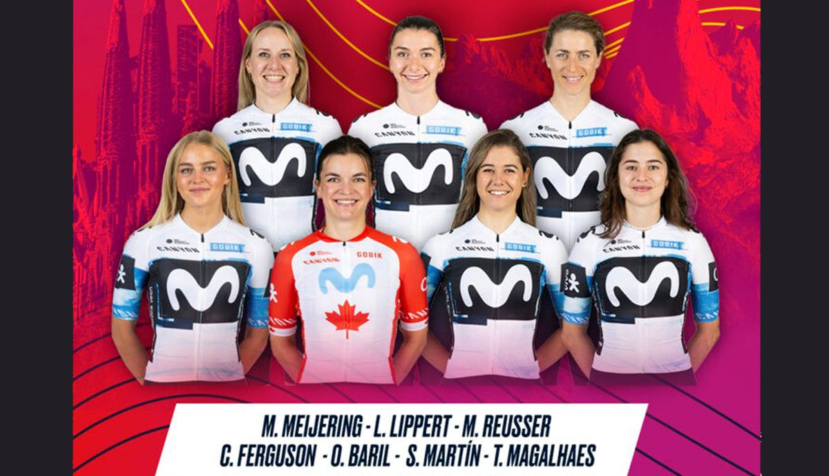 Alineación del Movistar Team para la Vuelta a España femenina