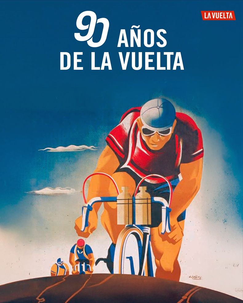 Cartel 90 años de La Vuelta