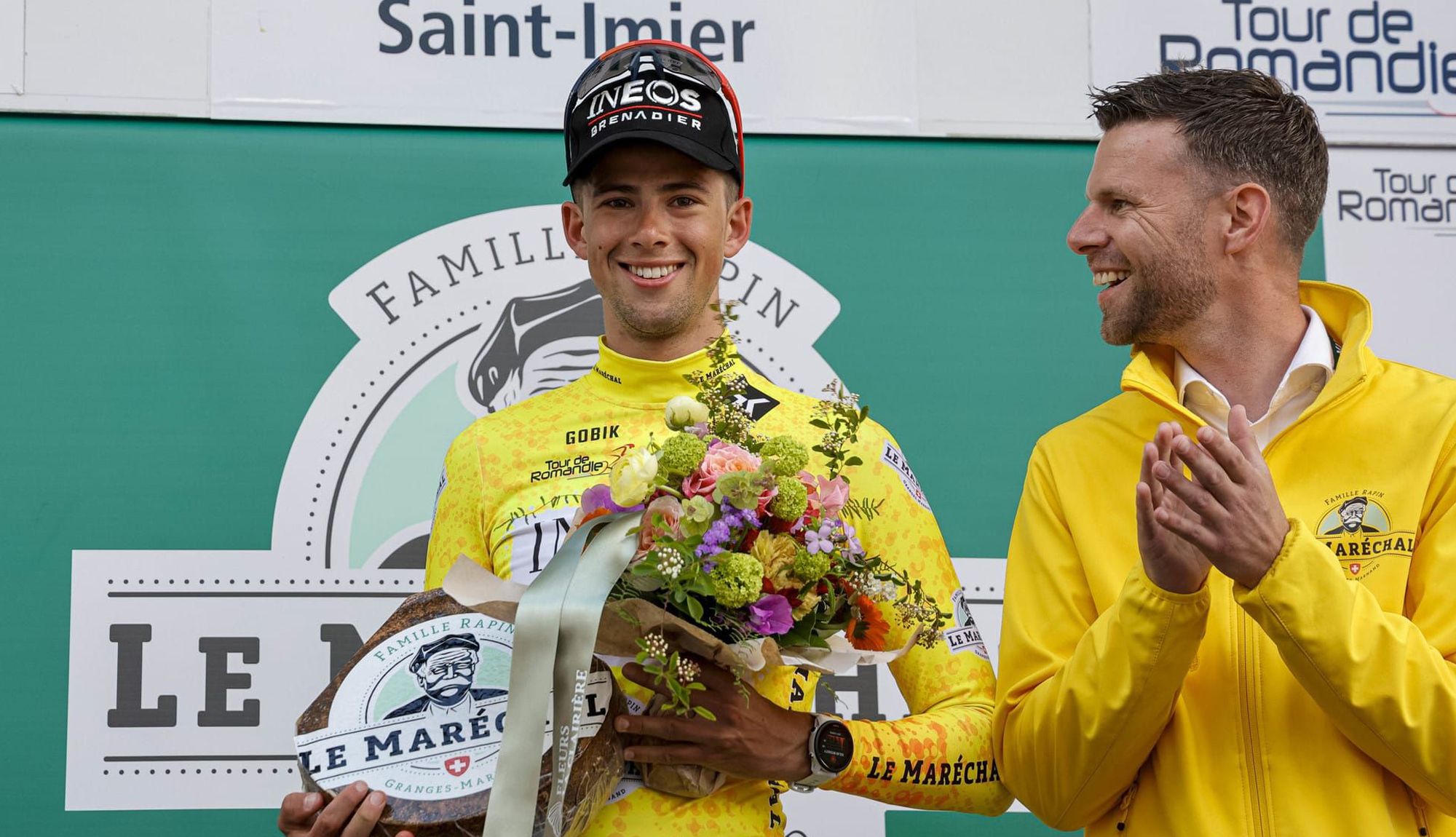Samuel Watson sorprende en el prólogo y es el primer líder del Tour de Romandía