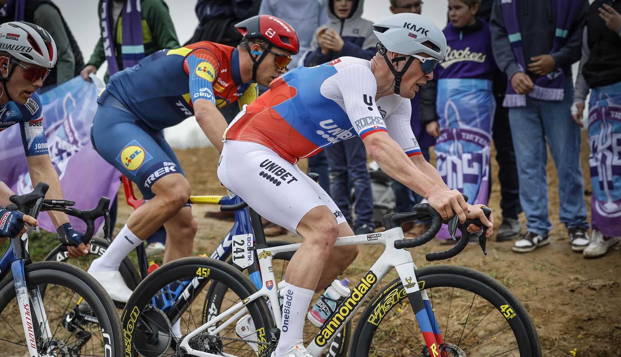 Lukas Kubis durante la pasada Paris-Roubaix. Foto: Dion Kerckhoffs (Sprint Cycling Agency)