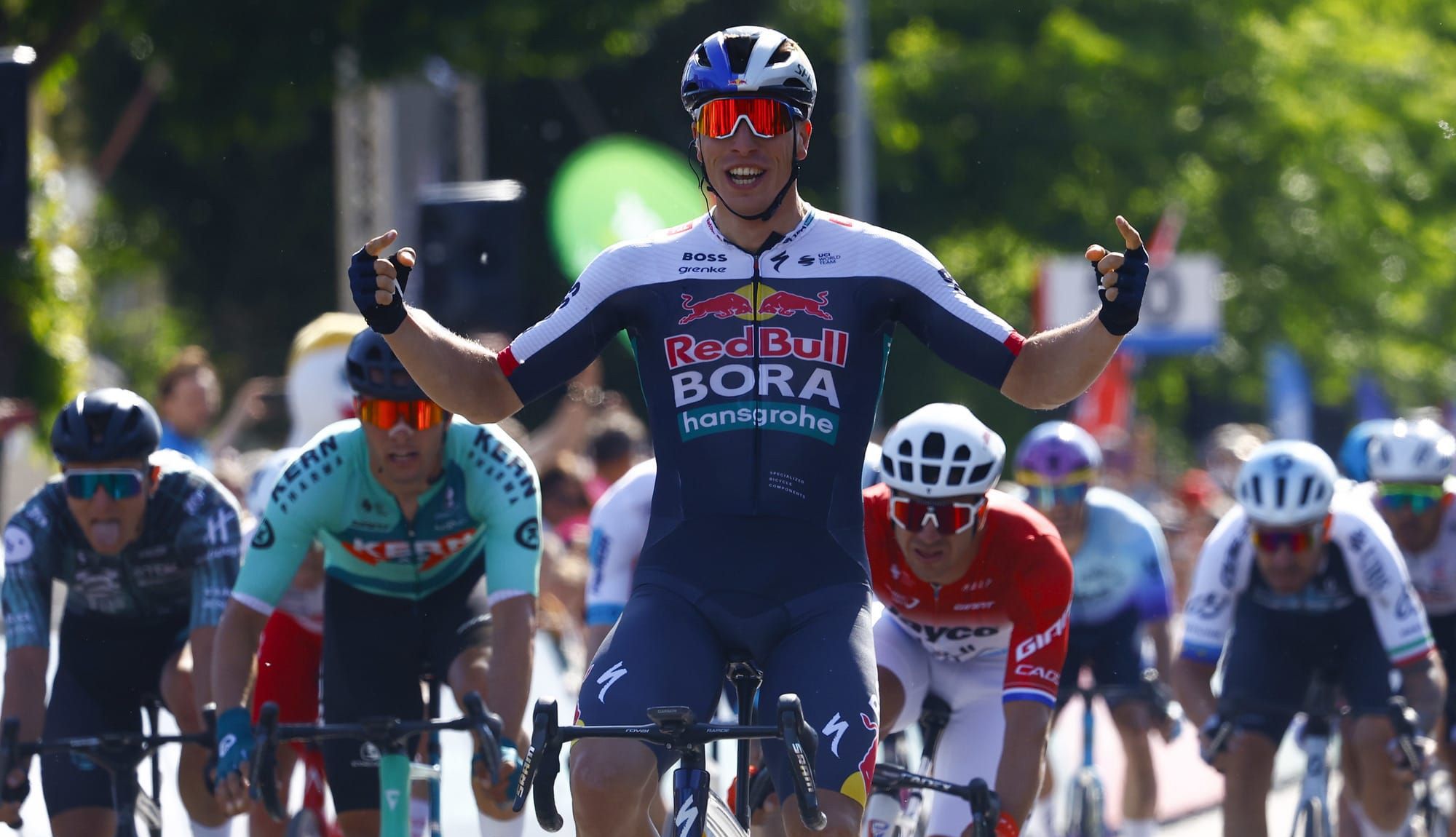 Danny van Poppel, primer líder del Tour de Hungría