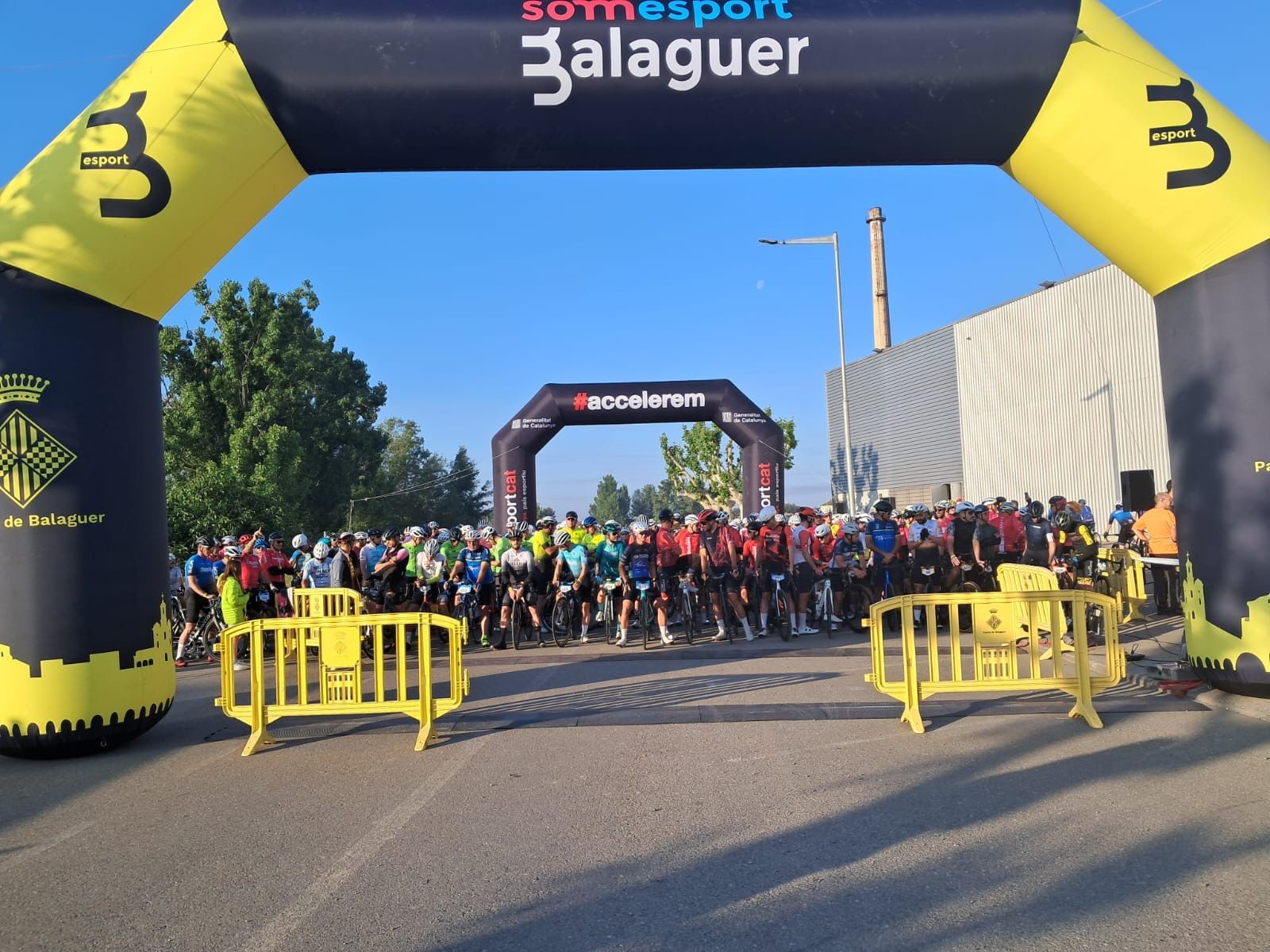 Hasta 900 participantes se han dado cita en Balaguer para disfrutar en Montsec-Montsec