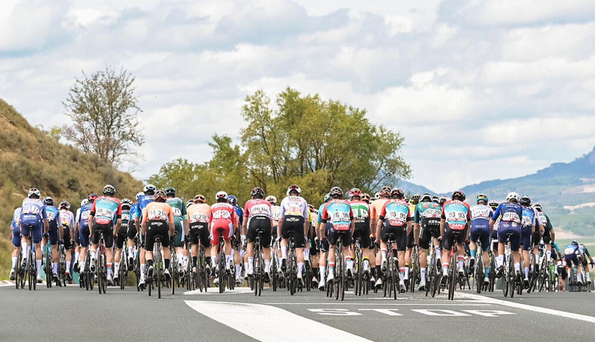Una imagen del pelotón de La Vuelta 2024