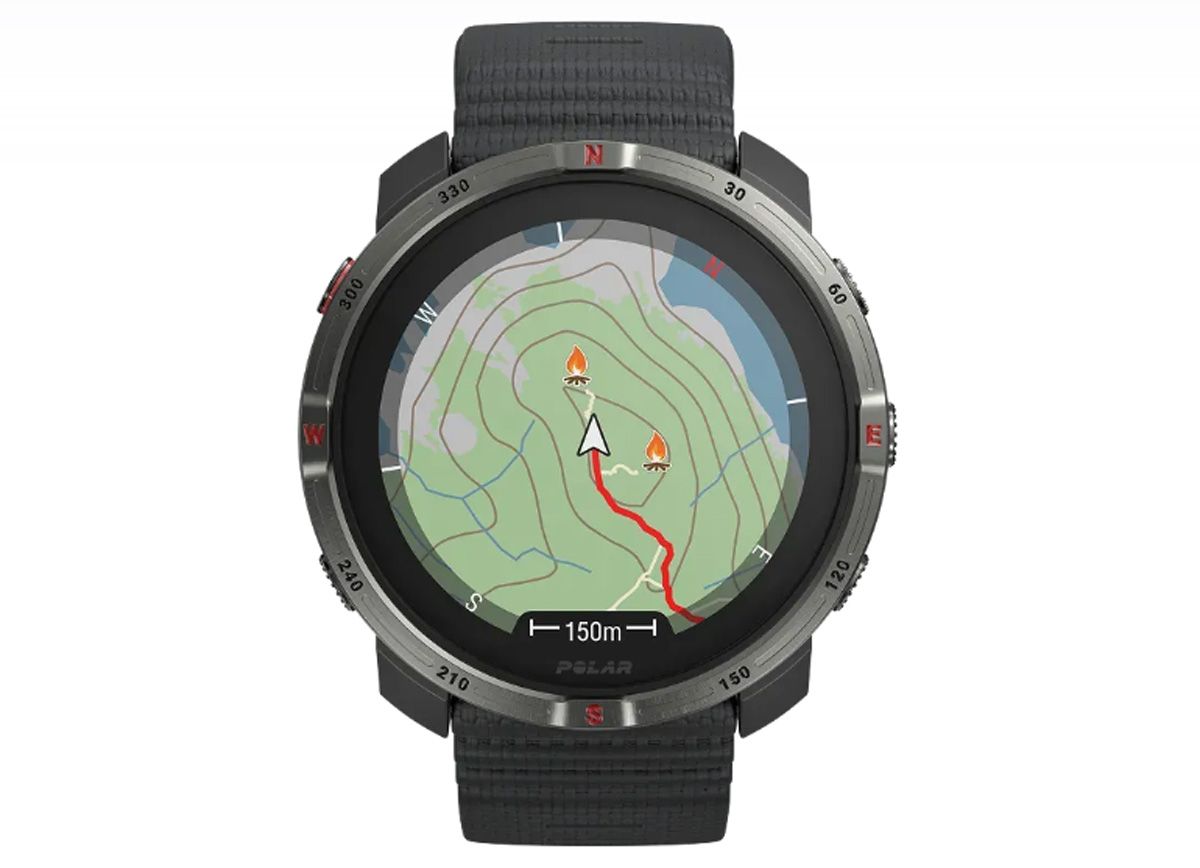 El Polar Grit X2 muestra en sus mapas los puntos de interés