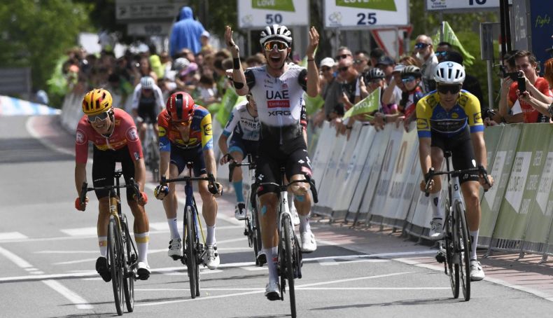 Rui Oliveira estrena su palmarés profesional en el Tour de Eslovenia